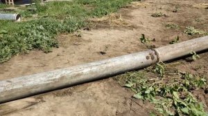 Орошение полей. Демонтаж труб орошения и обзор пшеницы.