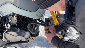 Мотоцикл STREET Desert Sled Scrambler 250cc, реплика на DUCATI