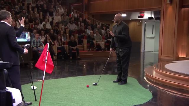 Hallway Golf with Hugh Grant and Charles Barkley