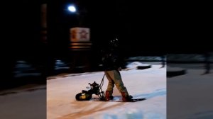 Сноуборд с мотором