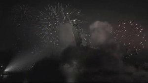 Разрушение статуи свободы. Destruction of the statue of liberty.
