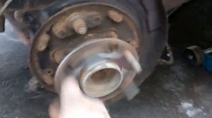 Задняя ступица Mitsubishi Grandis