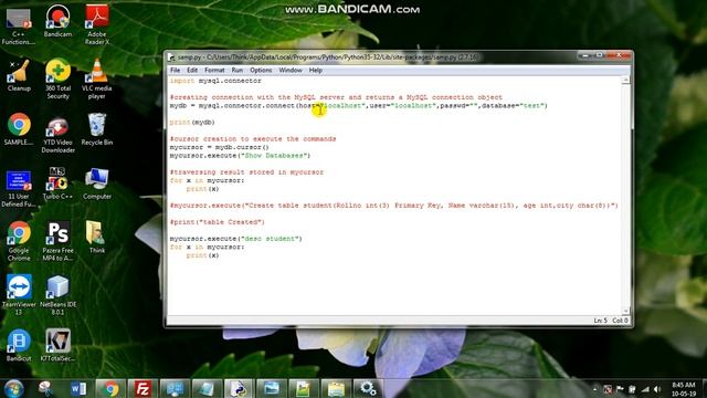 MySQL Python Connectivity | CBSE|std 12|Computer Science | new syllabus | SQL Connector| in English