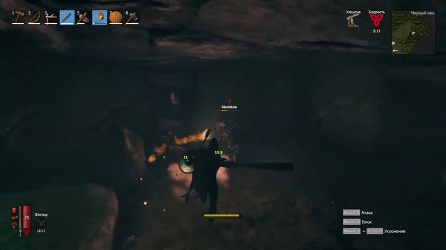 Прохождение Valheim ⬓ Серия 4 ⬓ Подземелья и логова смотреть онлайн