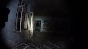 Побег от психа. Ночь в заброшенной школе. Призрак погибшего ученика угрожает нам