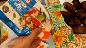 Обалденный Крабовый соус. По деньгам, копейки. Не сложно делать. Классная закуска.Вам понравиться