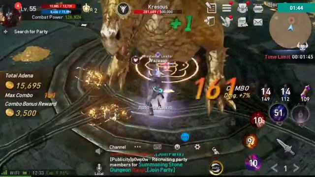 Lineage 2 - Abysswalker Adena Dungeon Hard Run смотреть онлайн