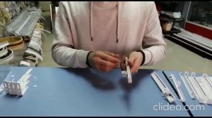 Карнизы на основе алюминиевого профиля "Симпл" и "Велкро" подробное описание и комплектация