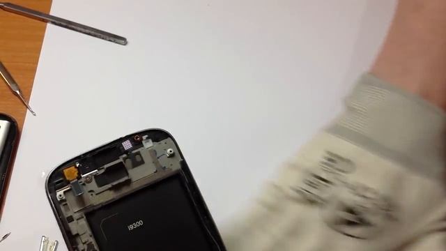 Ремонт самсунг видео   Замена дисплейного модуля samsung galaxy s3