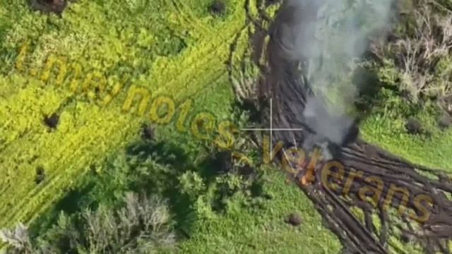 Сватовское_ Поражение укротанка сбросом кумулятивного заряда.