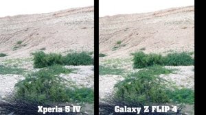 Sony Xperia 5 IV VS Samsung Galaxy Z FLIP 4 Camera Test
