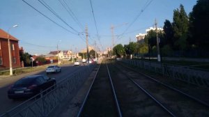 Волгоградский трамвай. Поездка по маршруту №2.