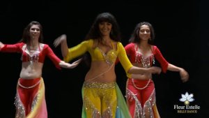 "Shaabi Fever" Shaabi Style fusion Belly Dance by Fleur Estelle Dance Company (Summer Showcase 2016