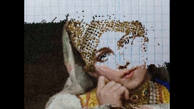 ЭстЭ "Боярышня".(Процесс вышивки. Готовая работа). #эстэ #боярышня