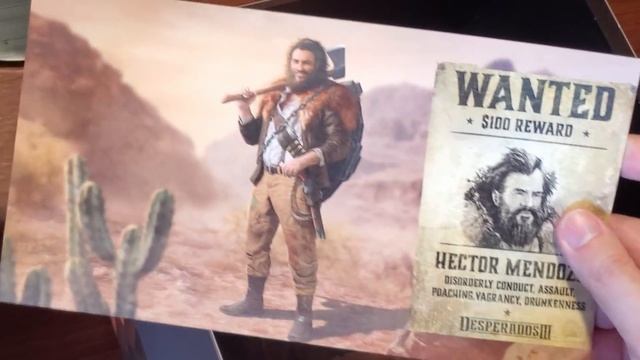 Как выглядит коллекционное издание Desperados III - Распаковка! смотреть онлайн