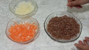 Вкусная запеканка из гречки!