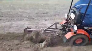 МТЗ 112Н-01 двухкорпусный плуг,первая проба.