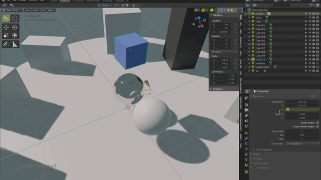 Как сделать HDR карту окружение в Blender 2.80 смотреть онлайн