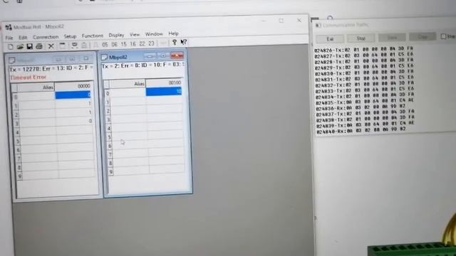 Modbus IO, 7 in/4 out - Change address смотреть онлайн