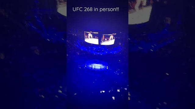 UFC 268 Live at Madison Square Garden!