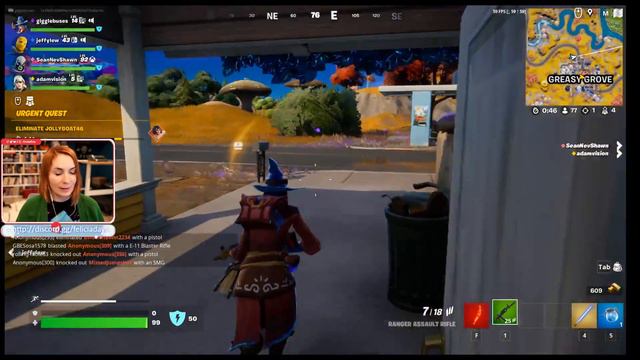 Felicia Day and friends play Fortnite! Part 32! смотреть онлайн