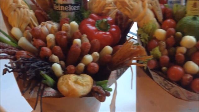 Мясные букеты