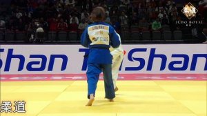 Uta ABE VS Amandine BUCHARD - World Judo Championships Doha - 柔道 2023