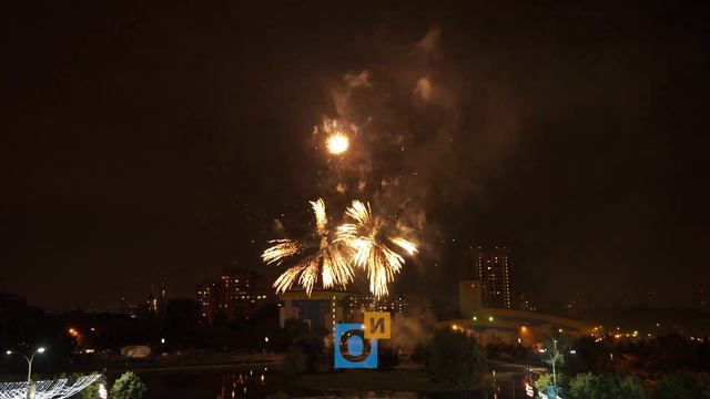 День города Одинцово - 60! Салют. смотреть онлайн