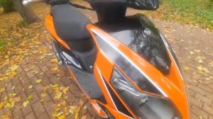 Скутер SYM  Jet SportX 50SR (70cc) на тюнинге Malossi (made in Italy)