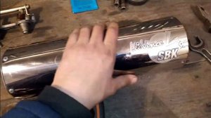 О прямотоке на мотоцикл система выхлопа делаю кайфовый звук для своего байка