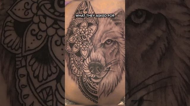 wolf #tattoo #tattoos #tattooartist #tattooart #tattoolover #tattoodesign