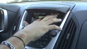 Radio and Navigation System in a 2013 Chevy Equinox