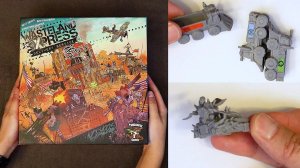 Настольная игра "Wasteland Express Delivery Servicе": ЧТО В КОРОБКЕ? Unboxing