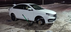 На новой ЛАДА ВЕСТА В АБХАЗИЮ