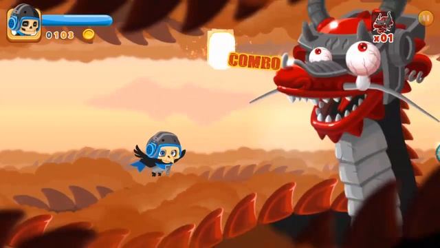 Ninja Dash Run Gameplay - World 6-8 смотреть онлайн
