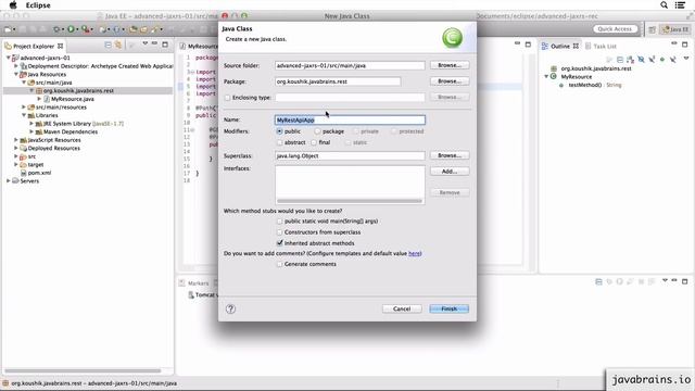Advanced JAX-RS 04 - Setting up a JAX RS application смотреть онлайн