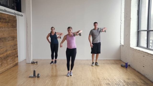 PYRAMID WORKOUT: 30-Minute Full Body Workout with Dumbbells | STRENGTH TRAINING + HIIT смотреть онлайн