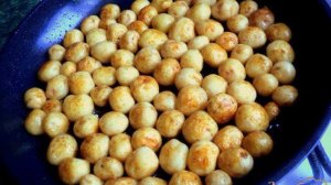 Молодая картошка жареная.