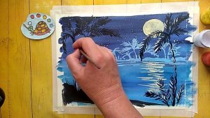 Рисуем героев мультфильмов. Крошка енот