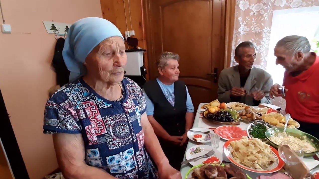 ДЕД МАТВЕЙ И КОМАНДА БЫТЬ ДОБРУ ПОЗДРАВЛЯЕТ С ЮБИЛЕЕМ БАБУШКУ НАСТЮ!!!