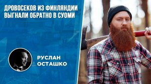 Дровосеков из Финляндии выгнали обратно в Суоми (Руслан Осташко)