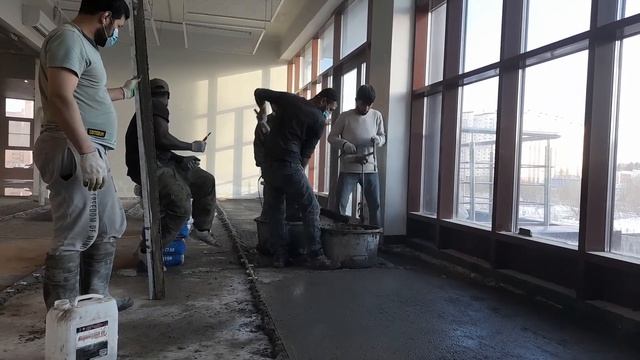 ЗАЛИТЬ Бетонный ПОЛЫ СВОИМИ РУКАМИ смотреть онлайн