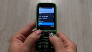MAXVI C11 Incoming call