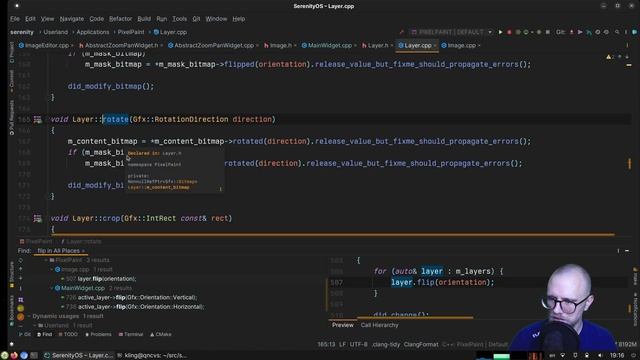 UI hacking: Rotating layers (and fixing bugs) in Pixel Paint смотреть онлайн