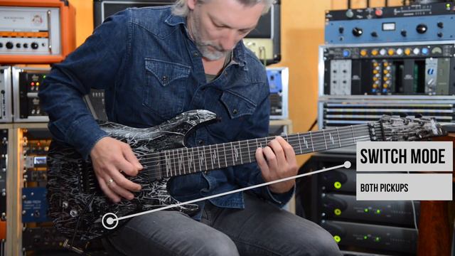 Schecter C7 FR-S Silver Mountain - Sound Demo (no talking) смотреть онлайн