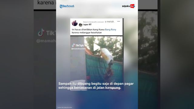 GEGARA Warisan, Istri Polisi Buang Sampah ke Jalan Kampung, 'Haus Hormat', Warga yang Menyapu