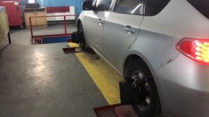 Клиренс. Проставки. Развал схождение. Subaru Impreza GH 2007 1.5
