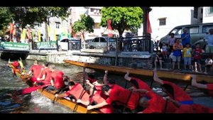 Dragon boat festival 2019. Гонки на лодках драконах.