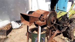 Измельчитель веток, дробилка своими руками