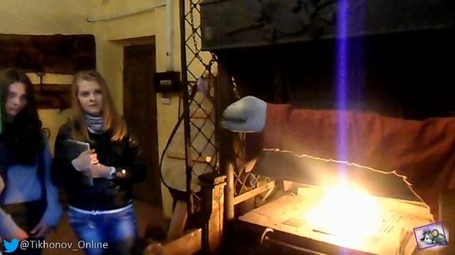 Мастер - кузнец в городе Мышкин. Народные промыслы. Ковка.